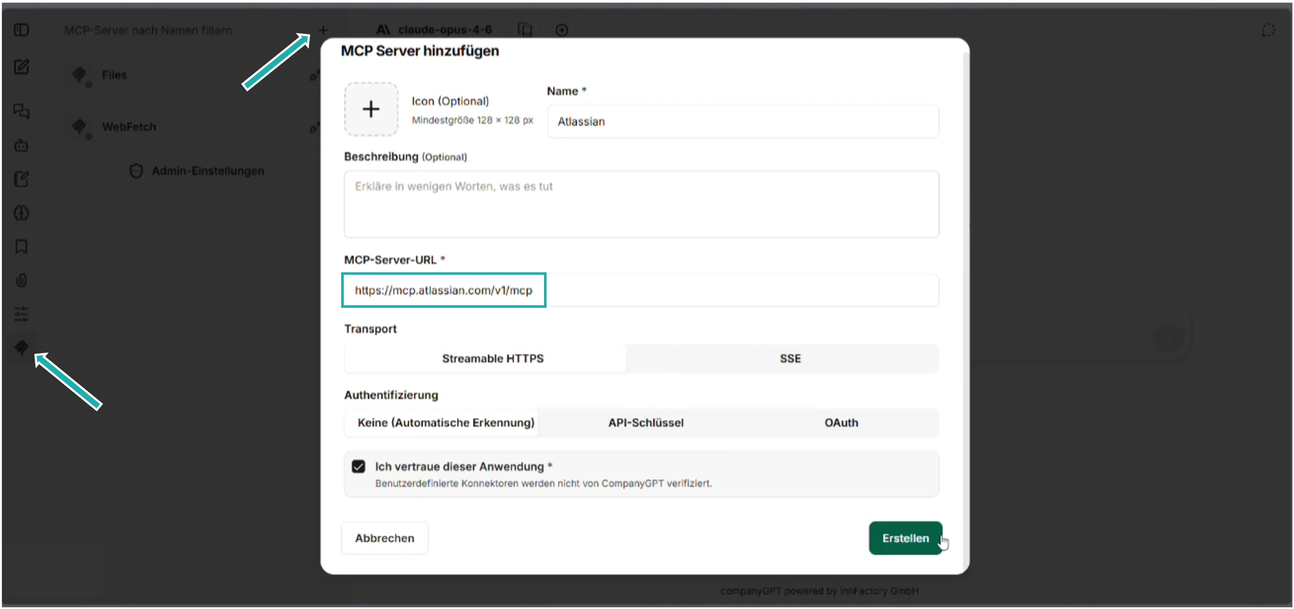 cGPT-add-mcp-settings